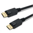 PREMIUMCORD DisplayPort 1.3/1.4 přípojný kabel M/M, zlacené konektory, 1.5m