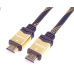 PREMIUMCORD Kabel HDMI 2.0 High Speed + Ethernet kabel HQ, zlacené konektory, 3m