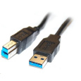 PREMIUMCORD Kabel USB3.0 propojovací A-B, Super-speed 5Gbps, 5m
