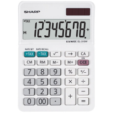 SHARP kalkulačka - SH-EL310WB - bilá
