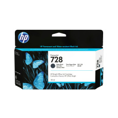 HP 728 130-ml Matte Black DesignJet Ink Cartridge