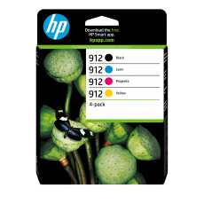 HP 912 CMYK Original Ink Cartridge 4-Pack (315 / 315 / 315 / 300 pages)