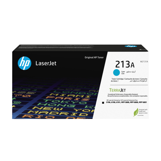 HP 213A Cyn Original LaserJet Toner Crtg (3,000 pages)