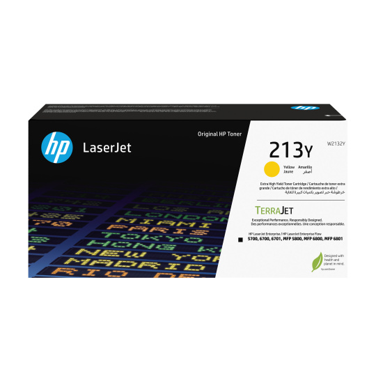 HP 213Y Ylw Original LaserJet Toner Crtg (12,000 pages)