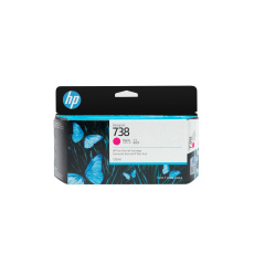 HP 738 130-ml Magenta DesignJet Ink Cartridge