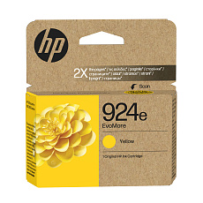 HP 924e EvoMore Yellow Original Ink Cartridge (800 pages)