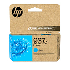 HP 937e EvoMore Cyan Original Ink Cartridge (1,650 pages)