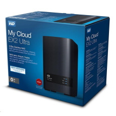 BAZAR - WD My CLOUD EX 2 ULTRA, bez HDD 3,5", RJ45, NAS