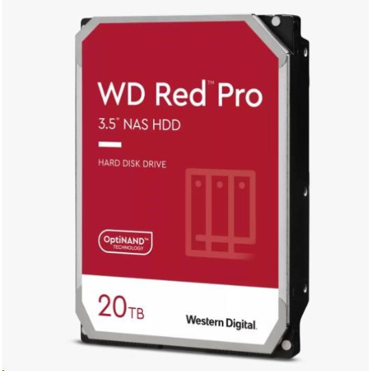 WD RED Pro NAS WD240KFGX 24TB, SATA III 3.5", 512MB 7200RPM, 285MB/s, CMR