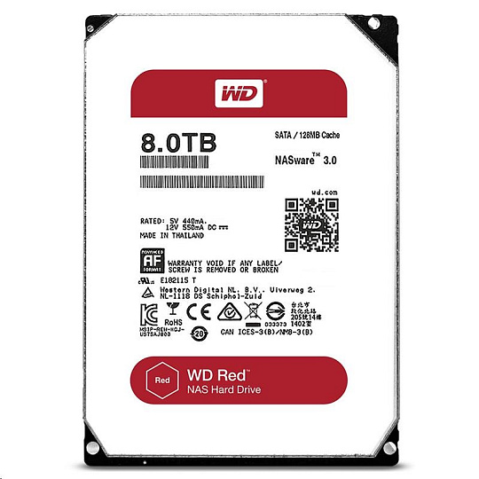 BAZAR VADNE- WD RED PLUS NAS WD80EFZZ 8TB SATAIII/600 128MB cache CMR BAZAR VADNE- WD RED PLUS NAS WD80EFZZ 8TB SATAIII/600 128MB cache CMR