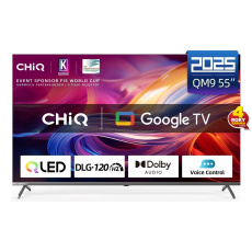 CHiQ U55QM9V TV 55", UHD, QLED, Google TV 5.0, DLG 120 Hz, MEMC