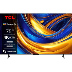 BAZAR - TCL P655 75" TV, 4K Ultra HD, LED, Google TV, HDR, Bluetooth, WiFi, Dolby Audio, Chromecast - poškozený obal