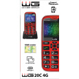 WG - Mobilní telefon WG20C / red