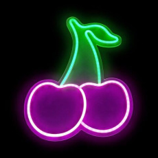 2Kids Toys LED NEON LIGHT lampička Třešně