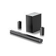 WG TV 4.1CH BT Soundbar AirFlex Home Theater System/4 main audio channels + 1 subwoofer