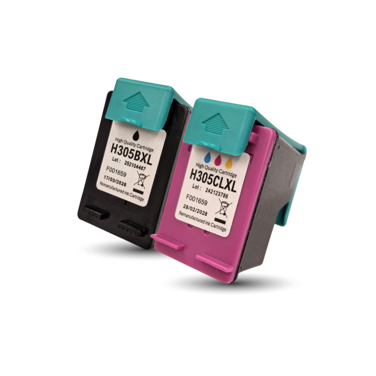 Kompatibilní sada HP 305XL black + HP 305XL color (6ZD17AE) - sada inkoustových cartridge Kompatibilní sada HP 305XL black + HP 305XL color (6ZD17AE) - sada inkoustových cartridge