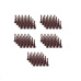 NOCTUA NA-AV1-100 brown - sada 100 ks antivibračních úchytů pro ventilátory, hnědá