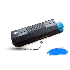 OKI C3200 (43034807) - kompatibilní modrý toner