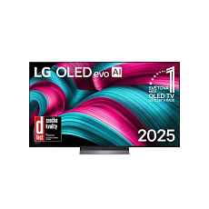 LG OLED65C54LA 65" 4K Smart TV, OLED evo, Perfect Black, webOS, AI Magic Remote, HDMI 2.1, USB, Wi-Fi, Bluetooth