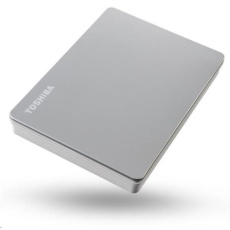 TOSHIBA Externí HDD CANVIO FLEX 2TB, USB 3.2 Gen 1, stříbrná / silver