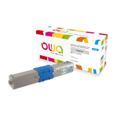 OWA Armor toner pro OKI C511, C531, MC 562, 5000 Stran, 44469724, modrá/cyan