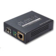 Planet GTP-805A konvertor 10/100/1000Base-T / miniGBIC SFP, PoE injektor IEEE 802.3at