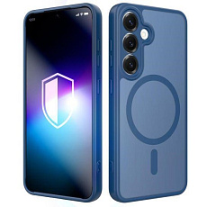 3mk ochranný kryt Misty MagCase Blue pro Samsung Galaxy S25 3mk ochranný kryt Misty MagCase Blue pro Samsung Galaxy S25