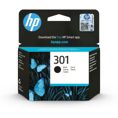 HP 301 Black Ink Cart, 3 ml, CH561EE (190 pages)