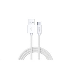 WG Datový kabel Type C-USB-A/1m/nylon braided/white WG Datový kabel Type C-USB-A/1m/nylon braided/white