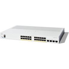 Cisco Catalyst switch C1300-24P-4X (24xGbE,4xSFP+,24xPoE+,195W,fanless)