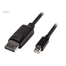 PREMIUMCORD Mini DisplayPort - DisplayPort V1.2 přípojný kabel M/M 3m PREMIUMCORD Mini DisplayPort - DisplayPort V1.2 přípojný kabel M/M 3m