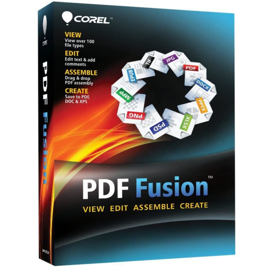 Corel PDF Fusion 1 Lic ML (single) ESD English/German