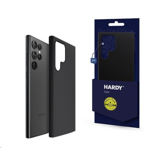 3mk ochranný kryt Hardy Android Silicone MagCase pro Samsung Galaxy S23+, černá