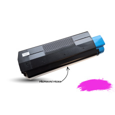 OKI C5100, C5200 (42127406) - kompatibilní červený toner OKI C5100, C5200 (42127406) - kompatibilní červený toner