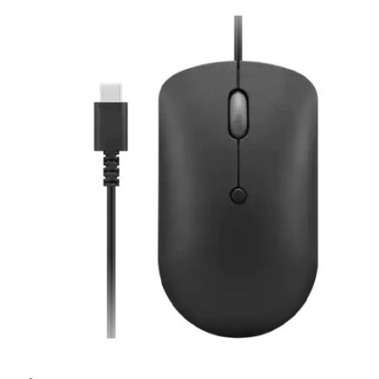 Lenovo 400 USB-C Wired Compact Mouse