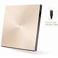 BAZAR - ASUS DVD ZenDrive SDRW-08U9M-U GOLD, External Slim DVD-RW, USB Type-C/Type-A, M-DISC - Poškozený obal (Komplet)