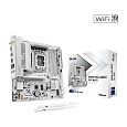 ASRock MB Sc LGA1851 B860M Challenger WiFi WHITE, Intel B860, 4xDDR5,1xHDMI, WiFi, mATX