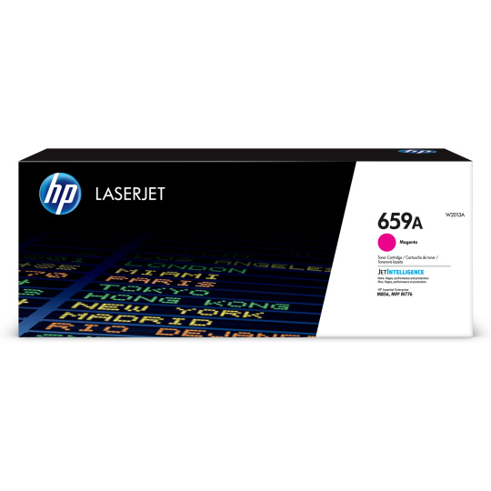 HP 659A Magenta Original LaserJet Toner Cartridge (13,000 pages)