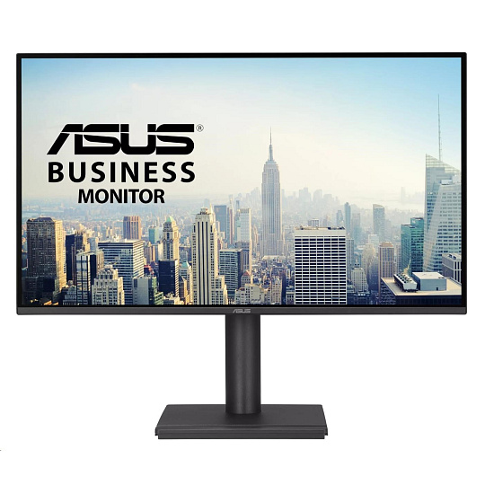 ASUS LCD 27" BE27AQ, 2560x1440, 350nits, 75Hz, 5ms, HDR10, High adj., Vesa, DP, HDMI, USB, Audio, Repro, Black