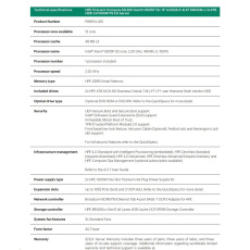 HPE PL ML350g12 6505P (2.2/12C) 1x32G (P69727) 2x4TB 4LFF MR408i-o2x1000W 1GbE NBD333 Smart Choice