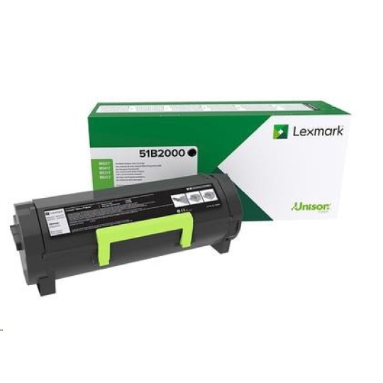 Lexmark černý toner pro MS/MX 317,417,517,617 z programu Lexmark Return na 2 500 stran