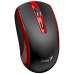 GENIUS myš ECO-8150/ 1200 dpi/ bezdrátová/ dobíjecí/ Copilot/ černo-červená
