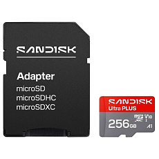 Sandisk Ultra PLUS micro SDXC karta 256GB UHS-I, V10, U1, C10, (200MB/s) Sandisk Ultra PLUS micro SDXC karta 256GB UHS-I, V10, U1, C10, (200MB/s)