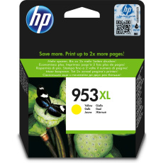 HP 953XL High Yield Yellow Original Ink Cartridge (1,600 pages)