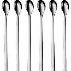 WMF Sada lžiček na long drink nápoje, 6 ks, nerezová ocel