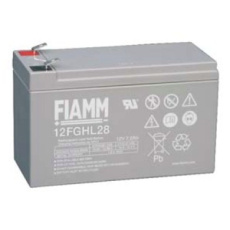 Baterie - Fiamm 12 FGHL 28 (12V/7,2Ah - Faston 250), životnost 10let