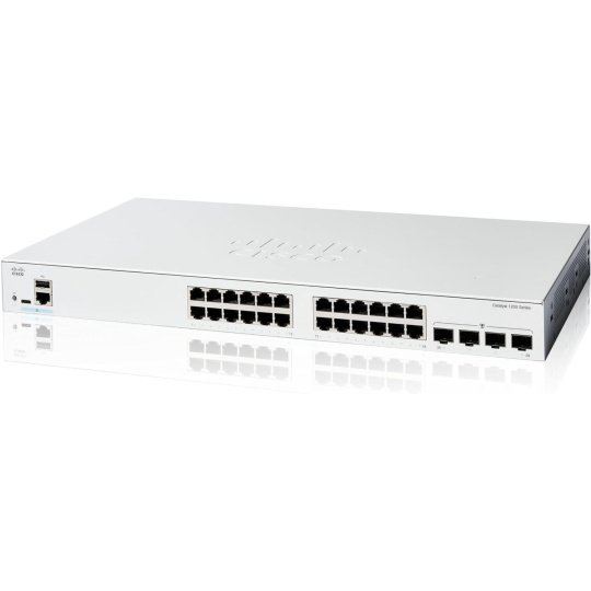 BAZAR - Cisco Catalyst switch C1200-24T-4X (24xGbE,4xSFP+,fanless) - REFRESH - rozbaleno, použito BAZAR - Cisco Catalyst switch C1200-24T-4X (24xGbE,4xSFP+,fanless) - REFRESH - rozbaleno, použito