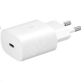 Samsung cestovní nabíječka EP-TA800NWE, Quickcharge 25W, USB-C, bílá