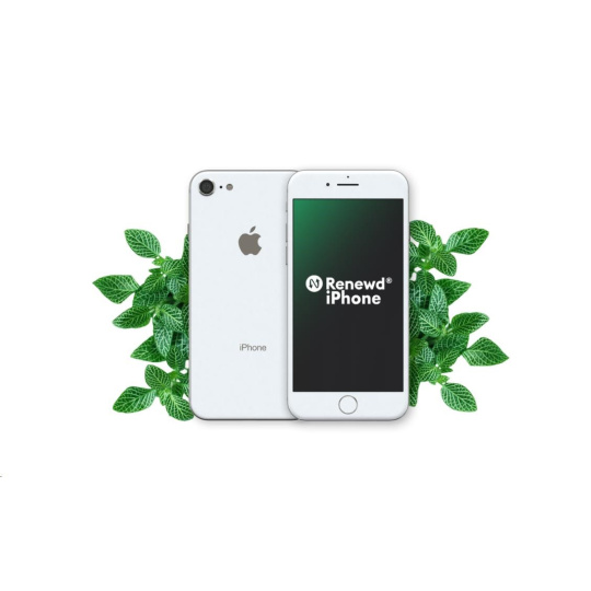 BAZAR - Renewd® iPhone 8 Silver 64GB - Po opravě (Bez příšlušenství)