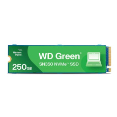 WD GREEN SSD NVMe 250GB PCIe SN350, Gen3 8GB/s, (R:2400/W:900 MB/s)